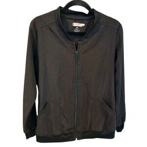 Women's Black Bomber Jacket